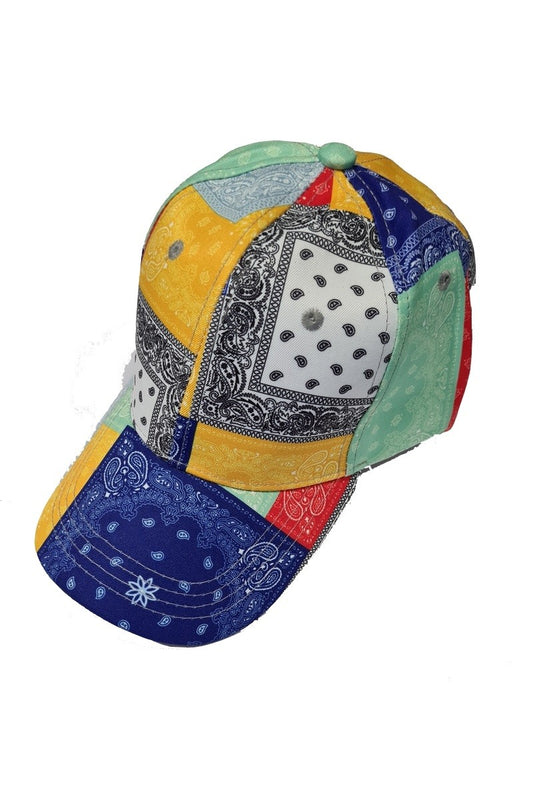 CASQUETTE MOTIFS BANDANA