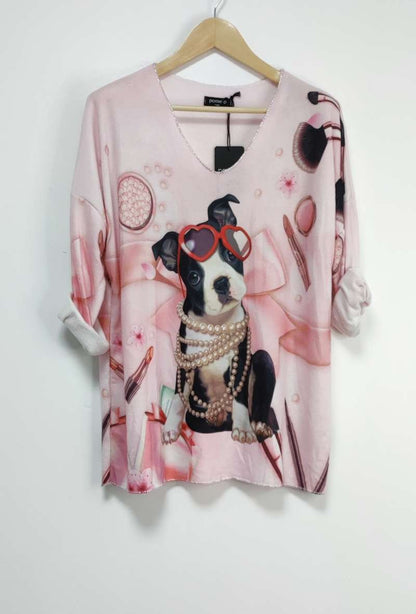 PULL IMPRIMÉ GO POMELO