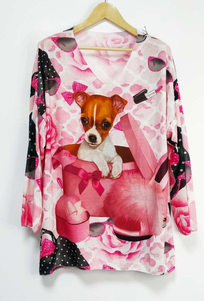 PULL IMPRIMÉ GO POMELO