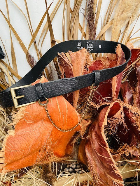 CEINTURE AVEC CHAÎNE RE-L.Y.S.