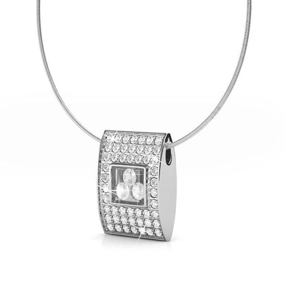 Pendentifs Lush - Argenté Et Cristal