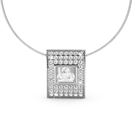 Pendentifs Lush - Argenté Et Cristal