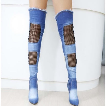BOTTES EN JEANS
