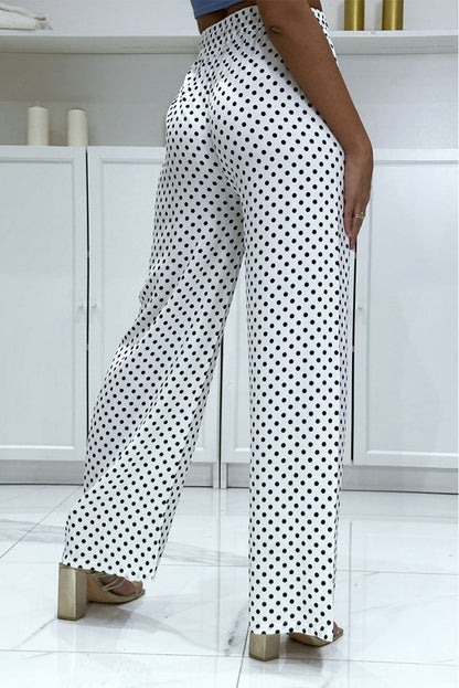 PANTALON PALAZZO fluide