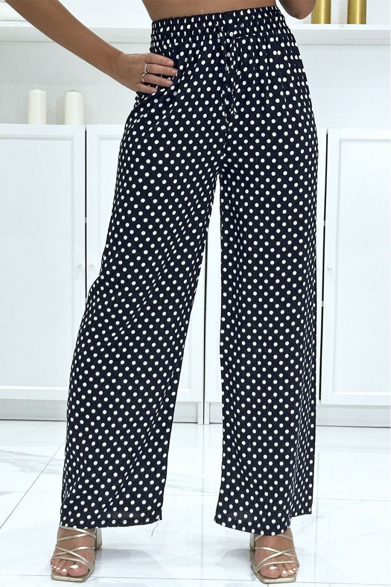 PANTALON PALAZZO fluide