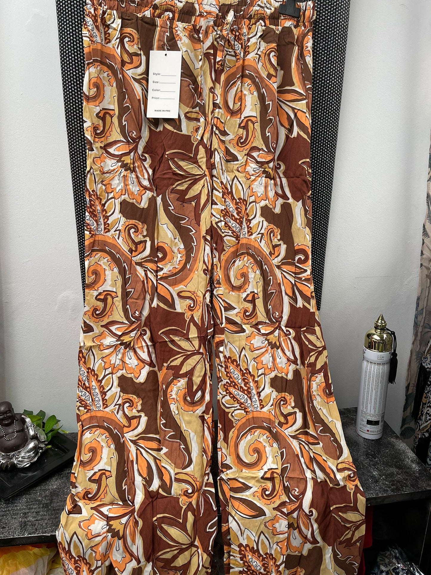 PANTALON PALAZZO fluide