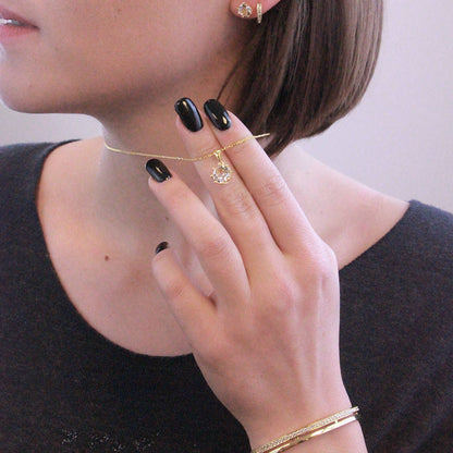 Bracelet Elegant - Doré Et Cristal