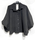 Chemise Manches Bouffantes Tissu Doux Et Épais