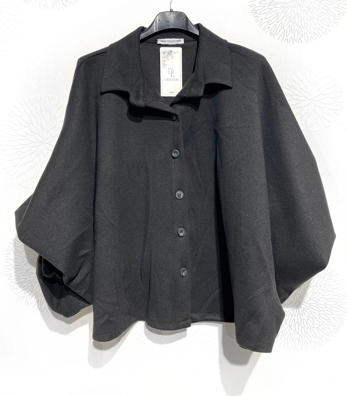 Chemise Manches Bouffantes Tissu Doux Et Épais