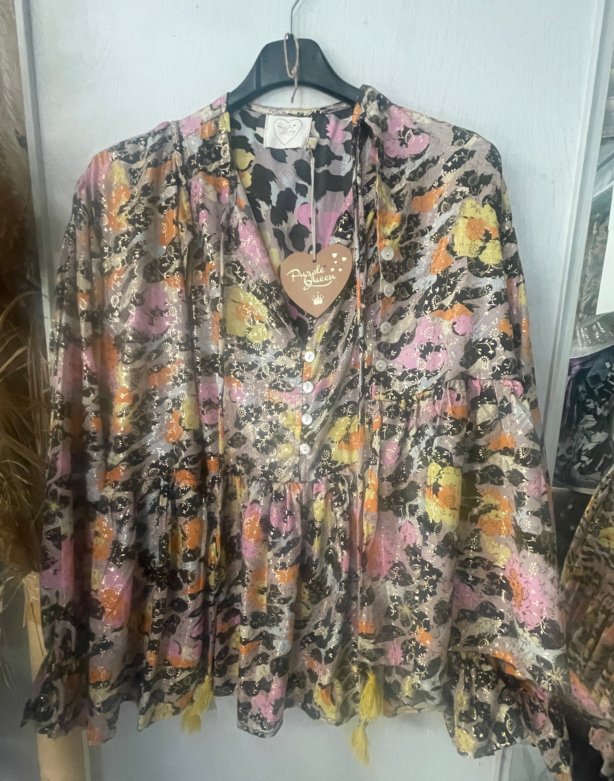 Gilet ou blouse inspi indien