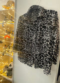 Chemise voile noir et blanc