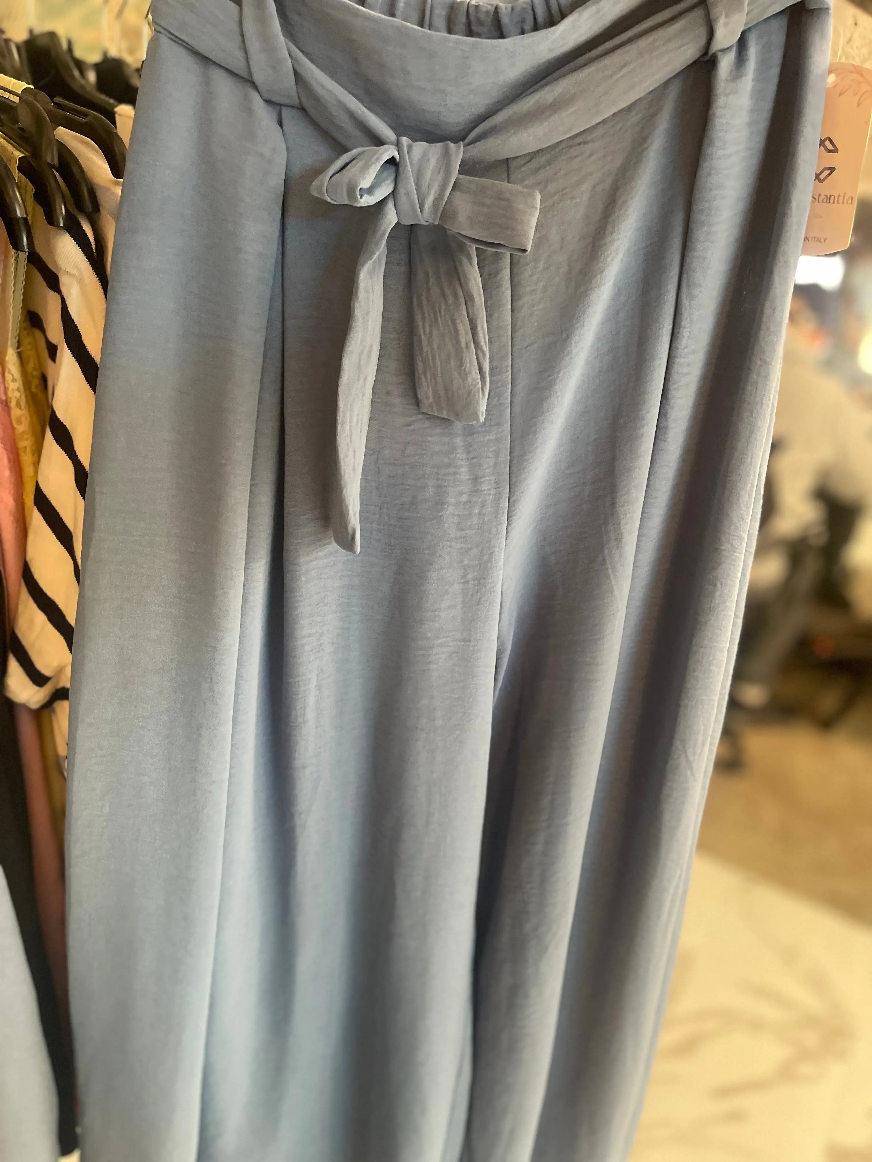 Pantalon fluide pattes larges L'autre mode