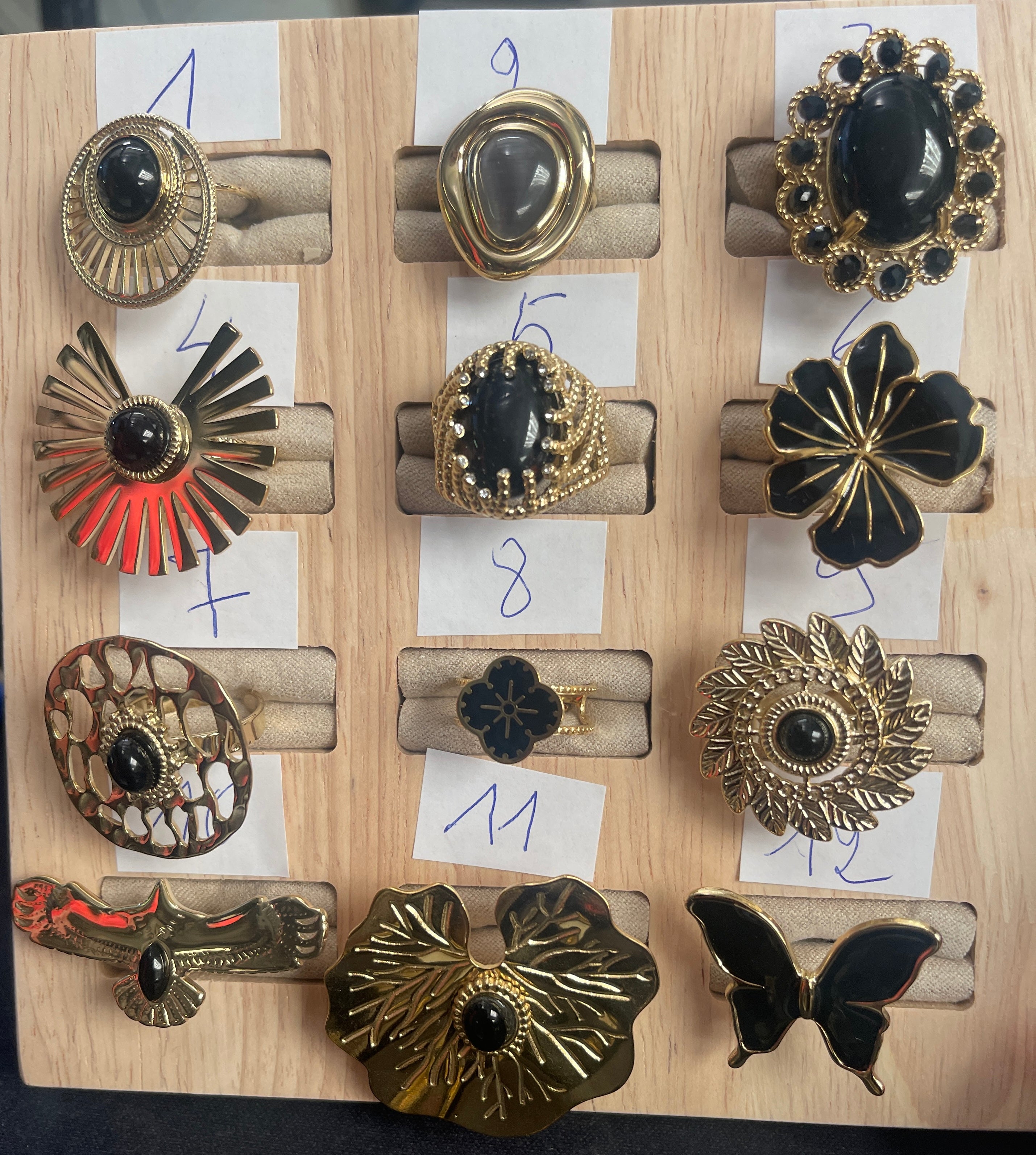 Bague royale acier