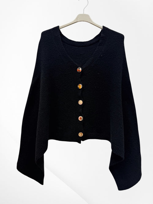 Gilet ou poncho 2 façons de porter femme - L'autre mode