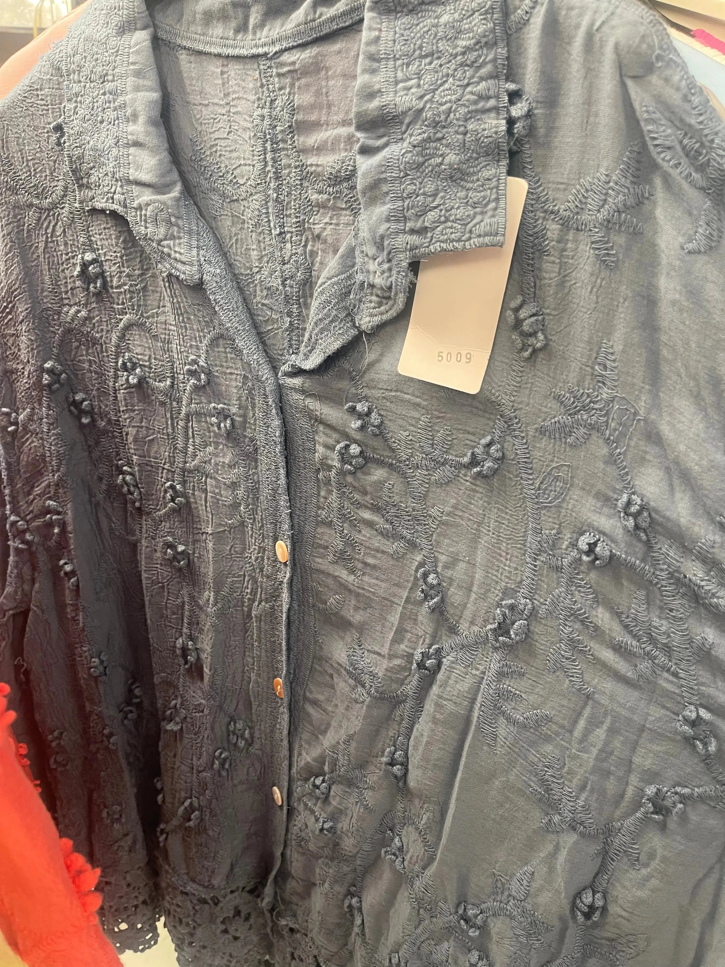 Chemisier ma petite broderie L'autre mode