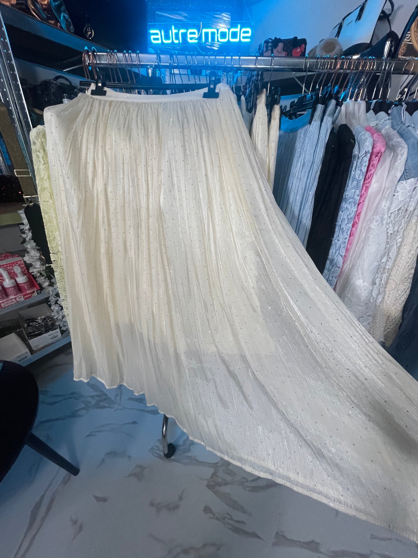 Jupe mousseline et light