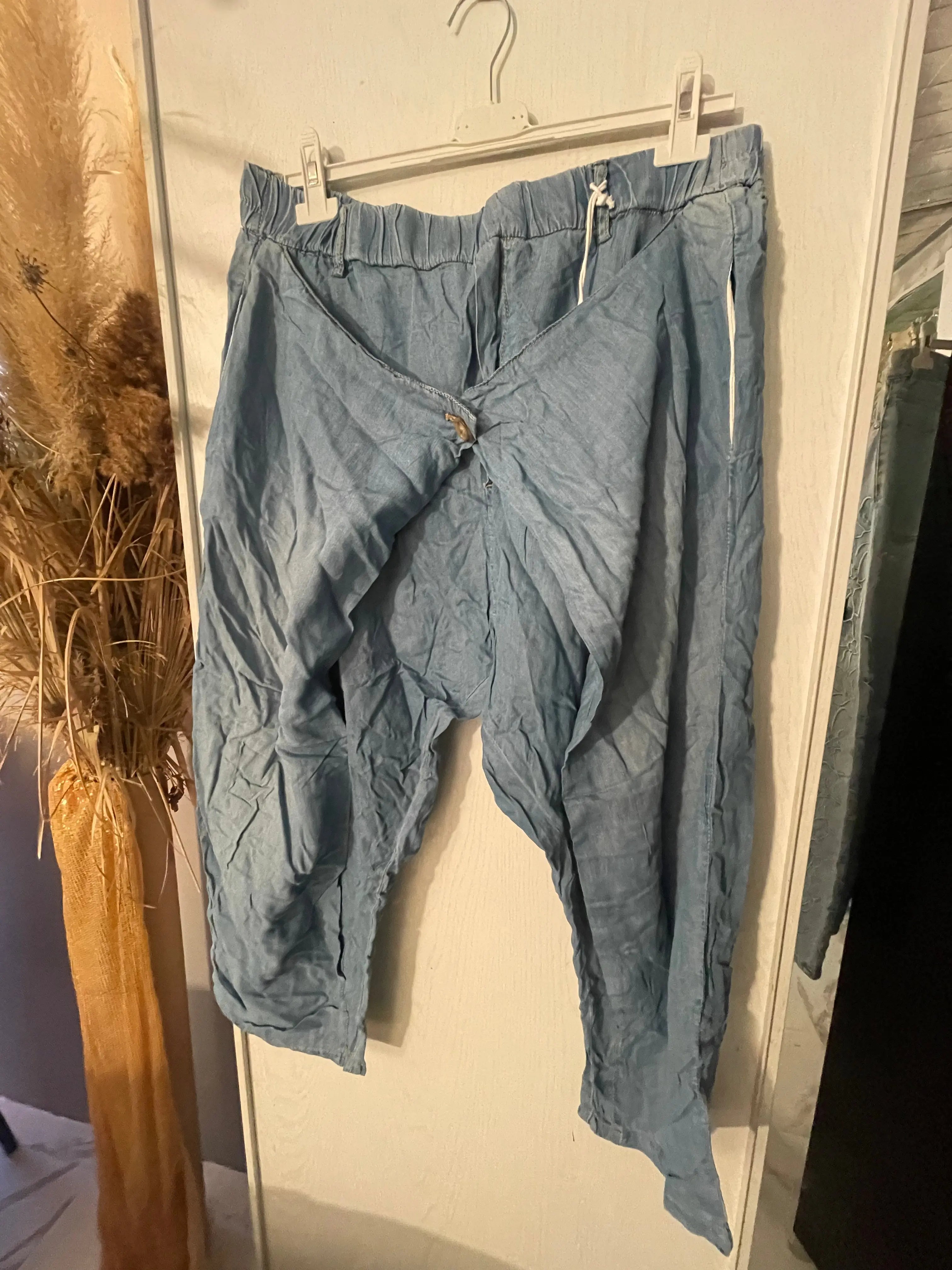 Jeans fluide tencel croisé L'autre mode