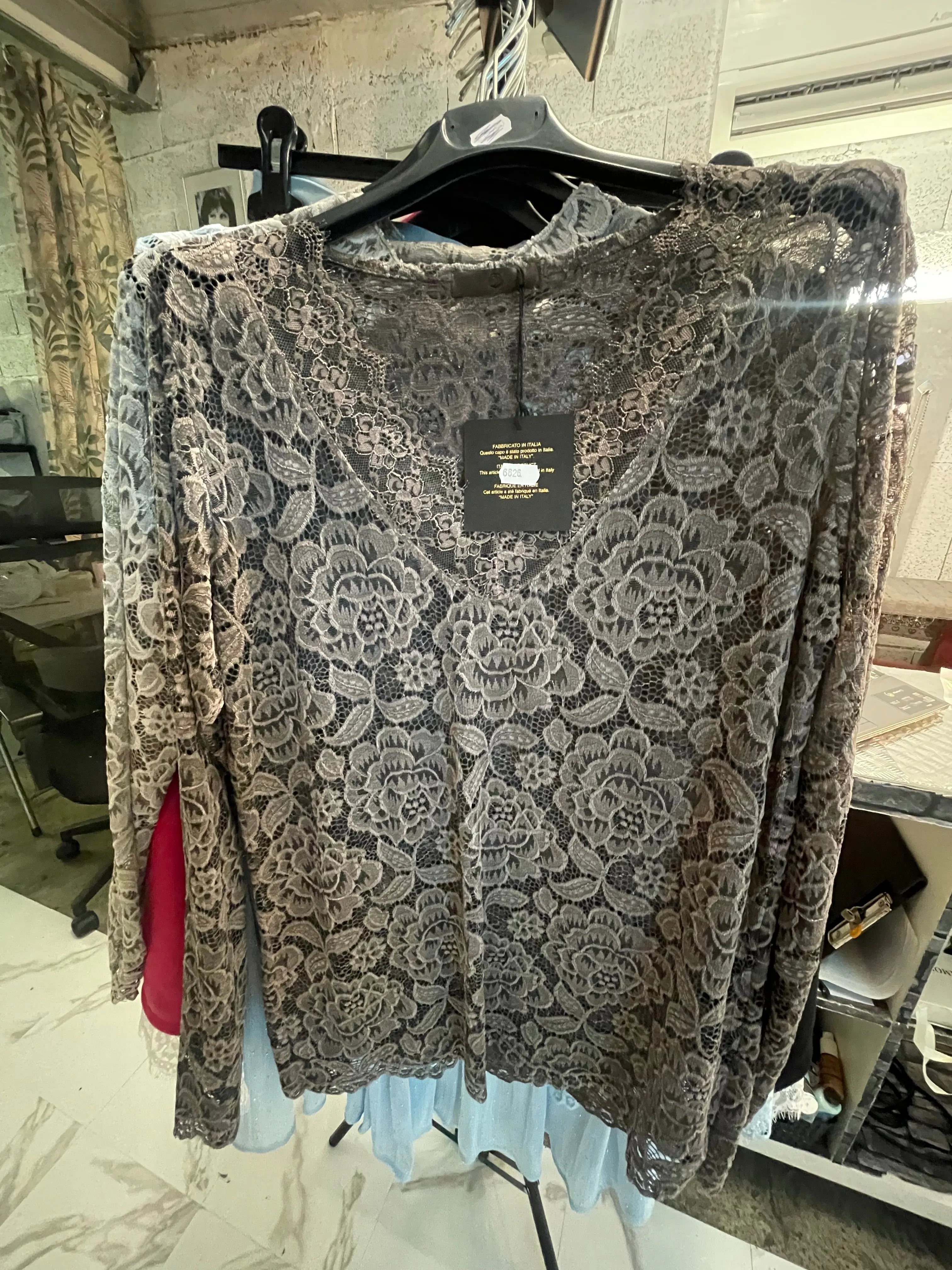 sous pull blouse dentelle L'autre mode
