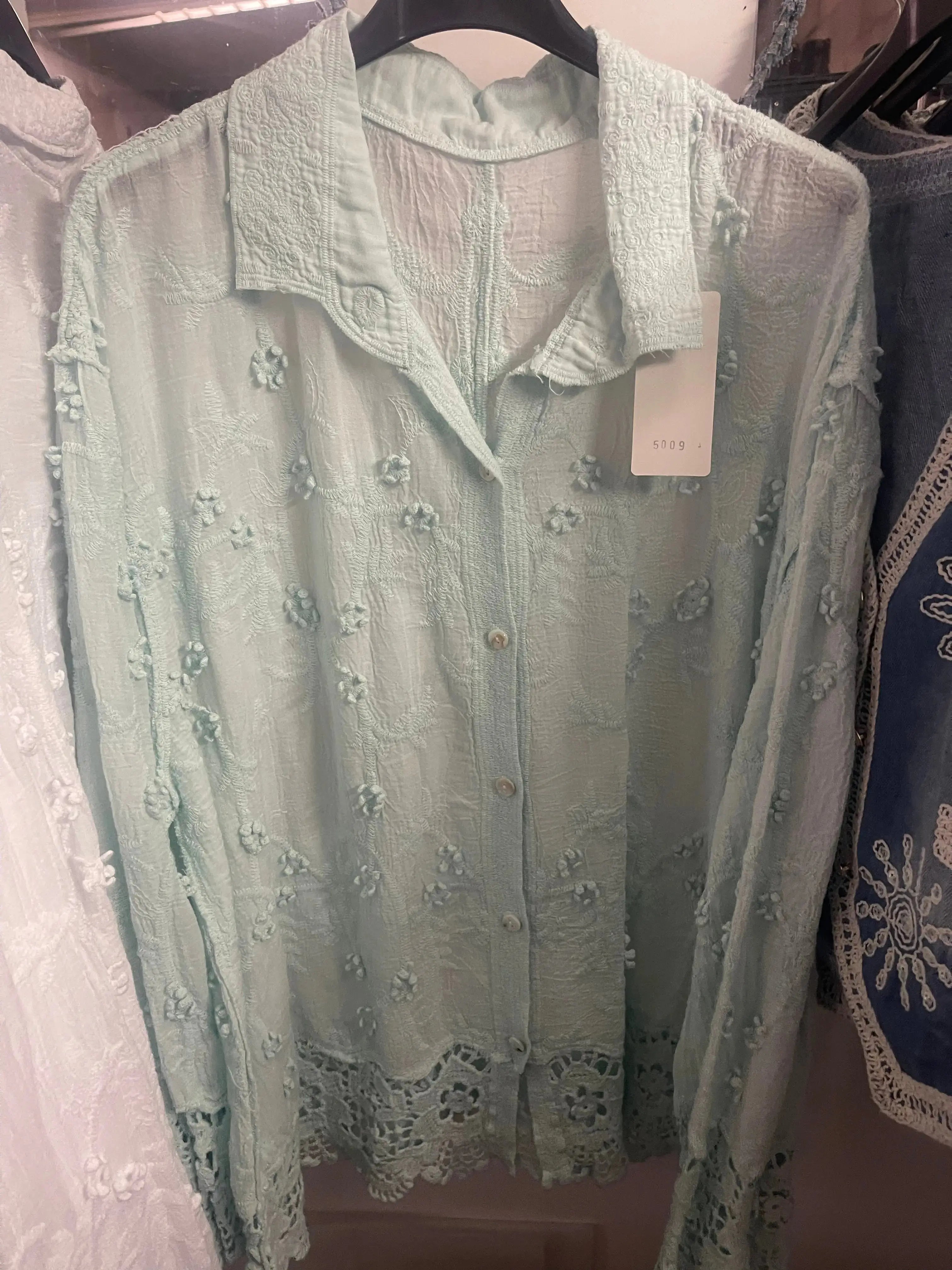 Chemisier ma petite broderie L'autre mode