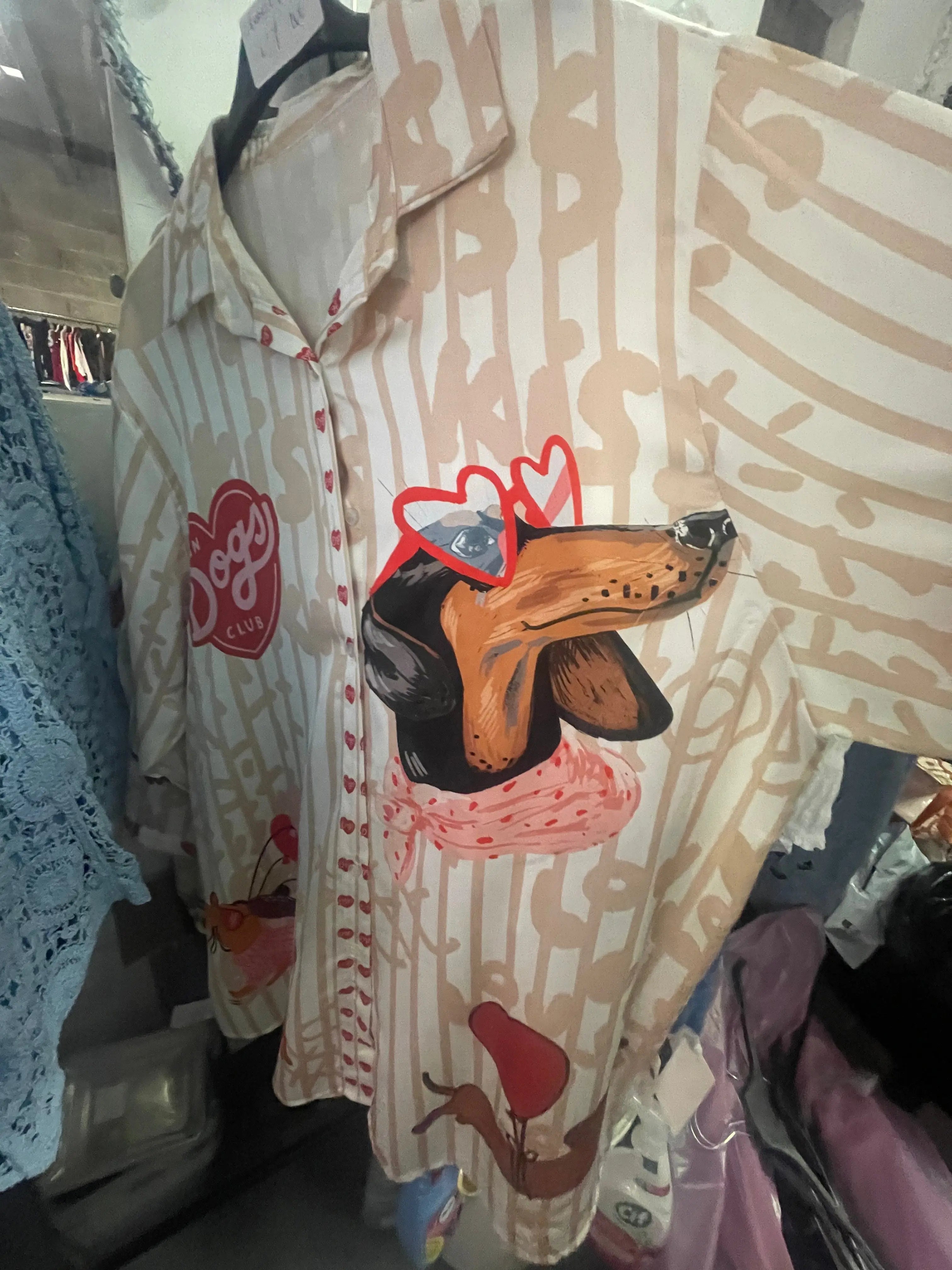 Chemise graphique L'autre mode