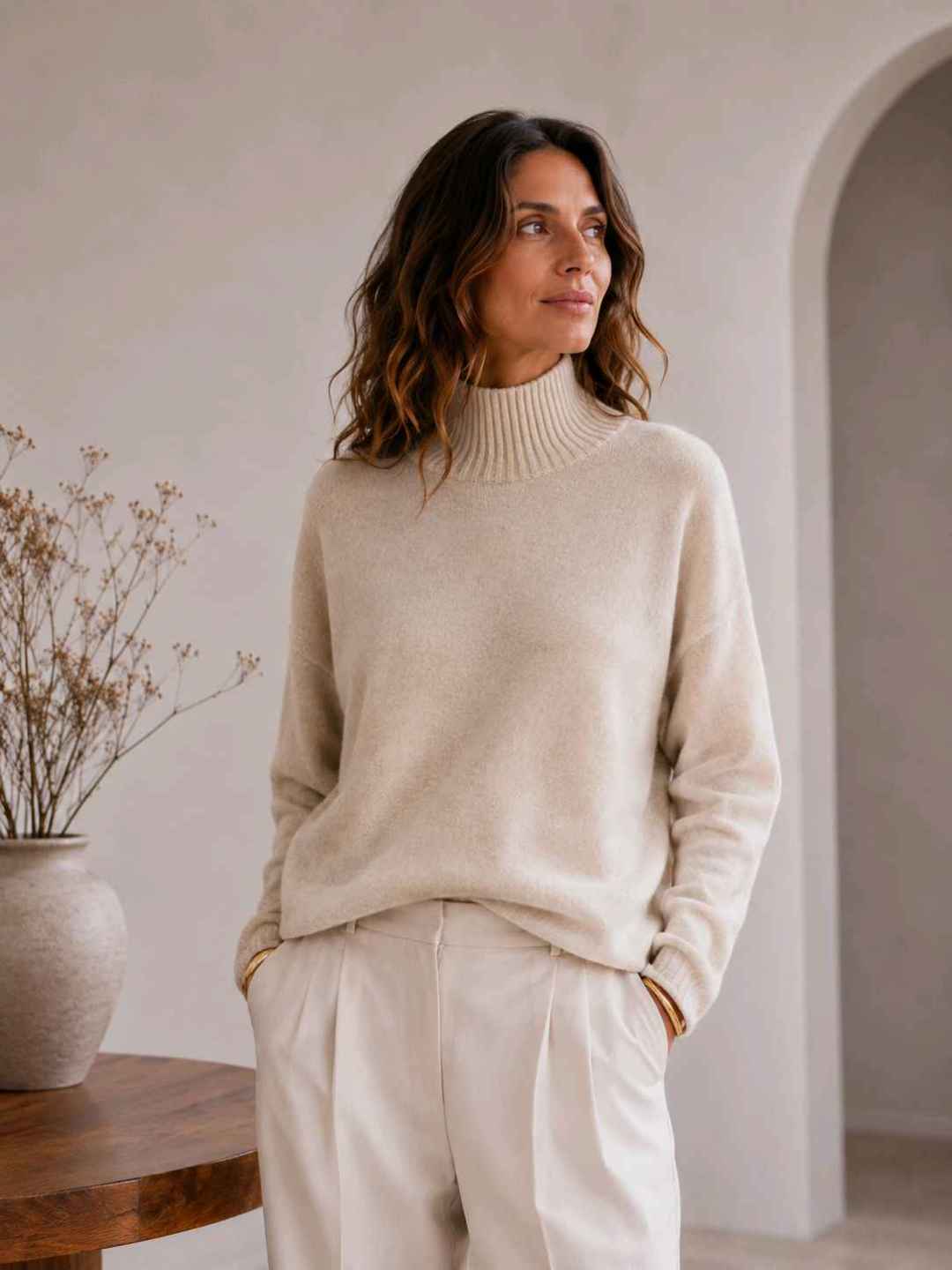 Pull col roulé ultra