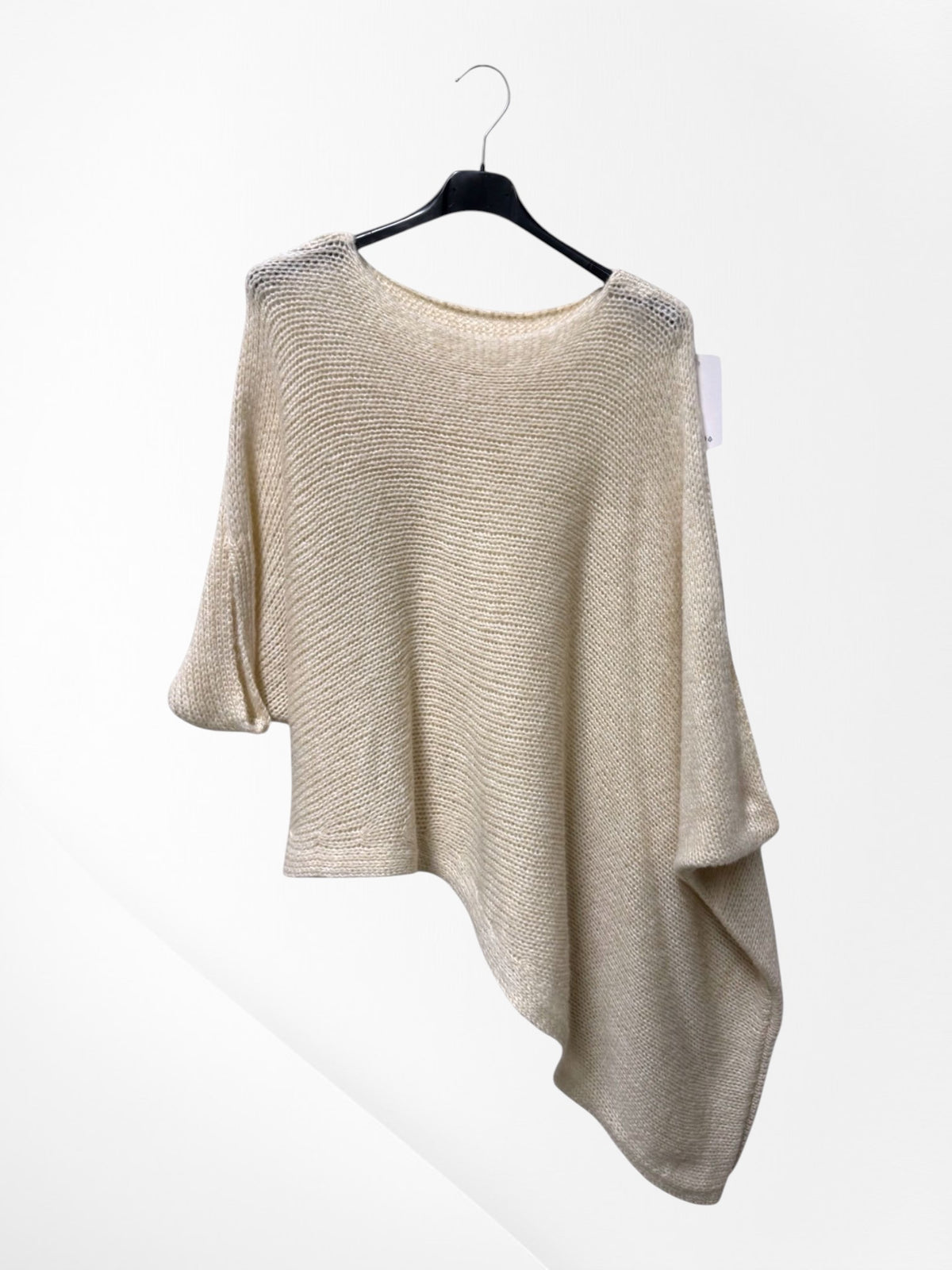 Pull cape asymetrique