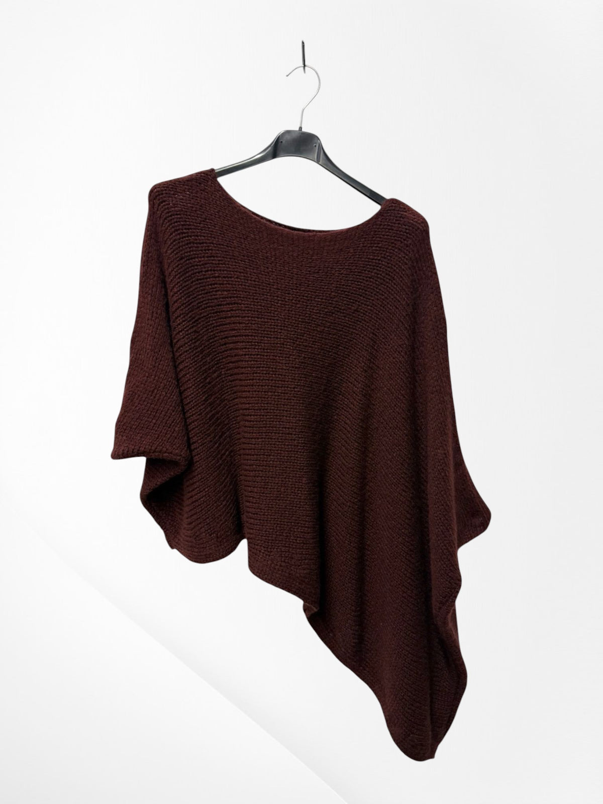 Pull cape asymetrique