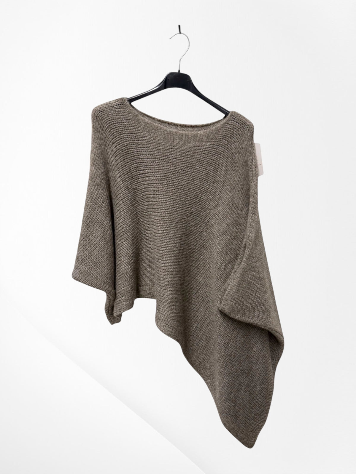 Pull cape asymetrique