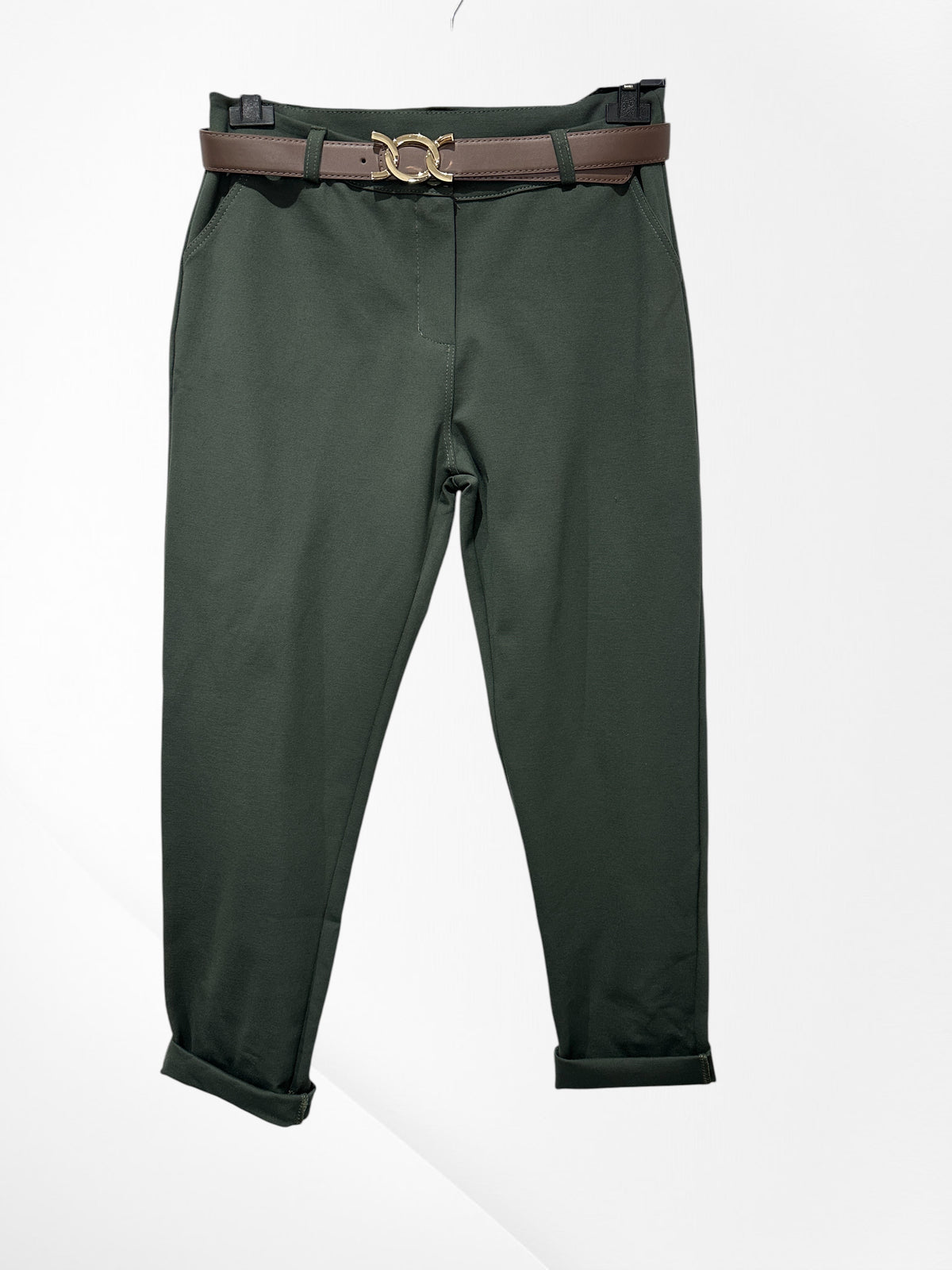 Pantalon ceinture et poches