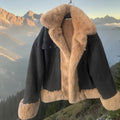 Veste jeans et Teddy