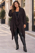 Gilet pull asymétrique