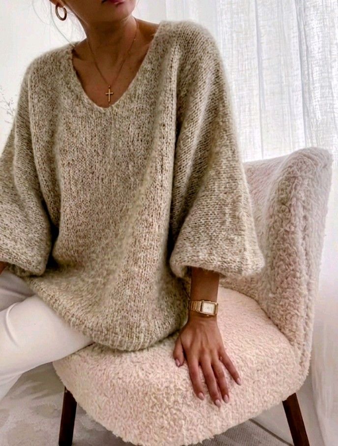 Pull laine version douceur