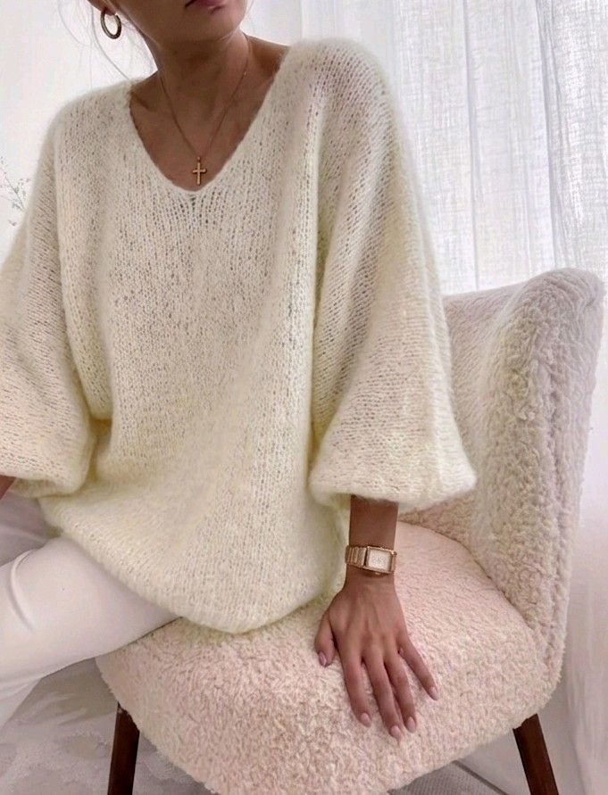 Pull laine version douceur