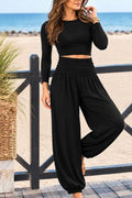 Pantalon bouffant élastique