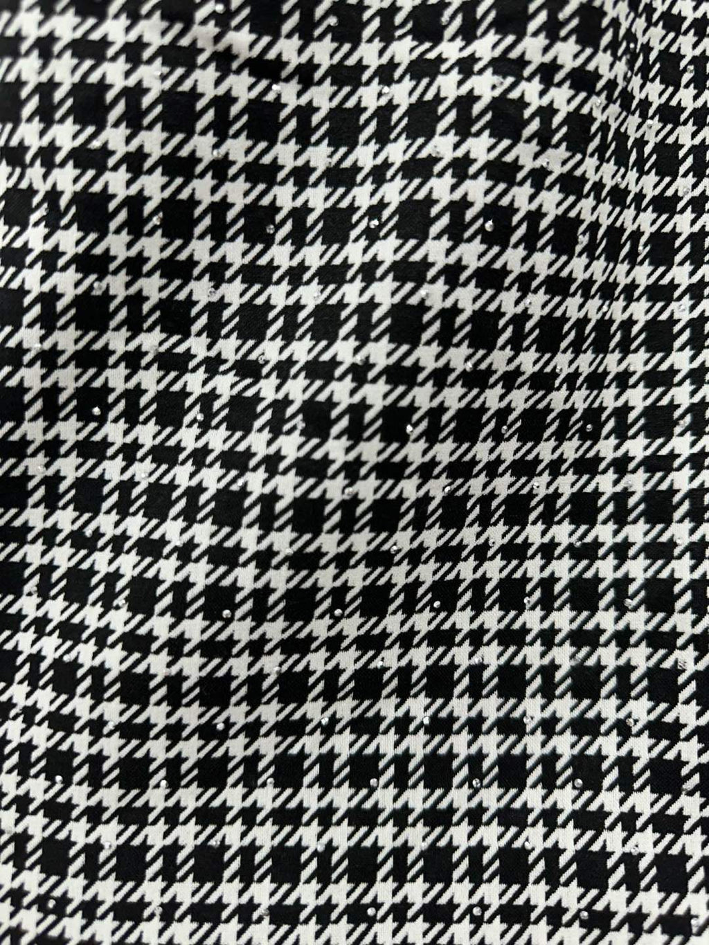 Pantalon imprimé avec strass
