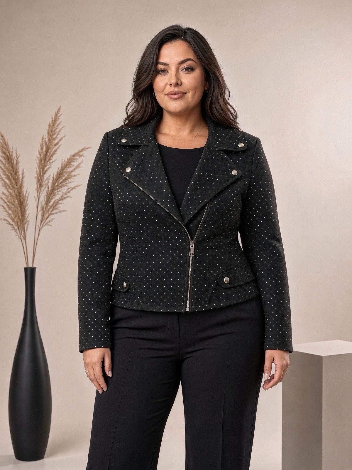 Veste perfect strass