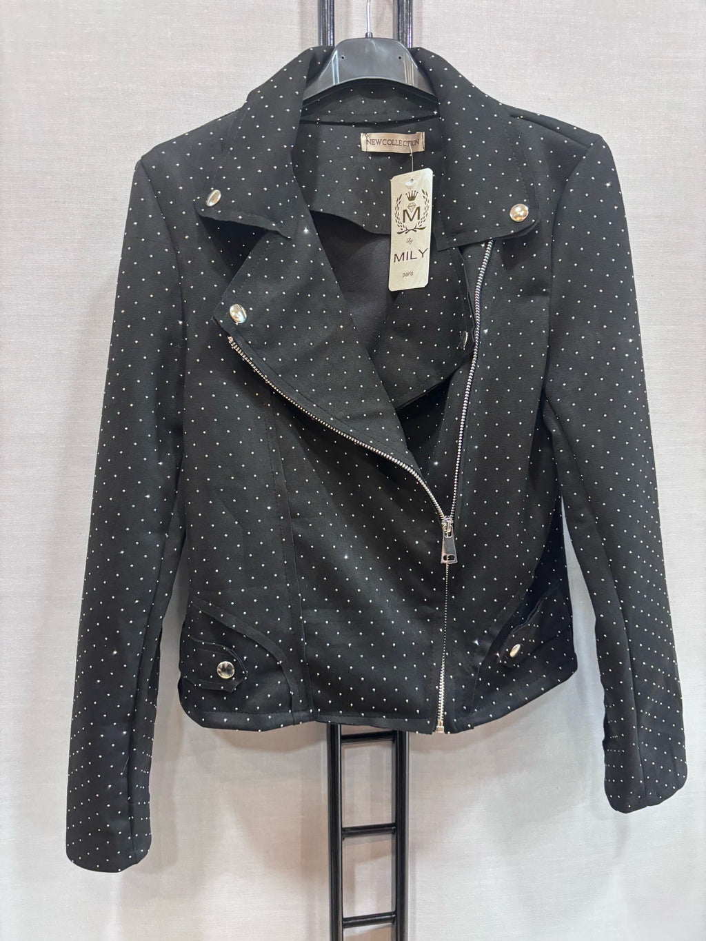Veste perfect strass