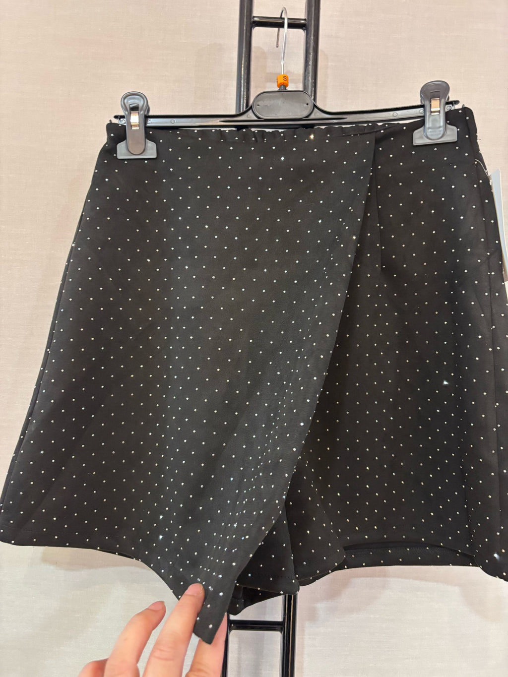 Jupe short suédine