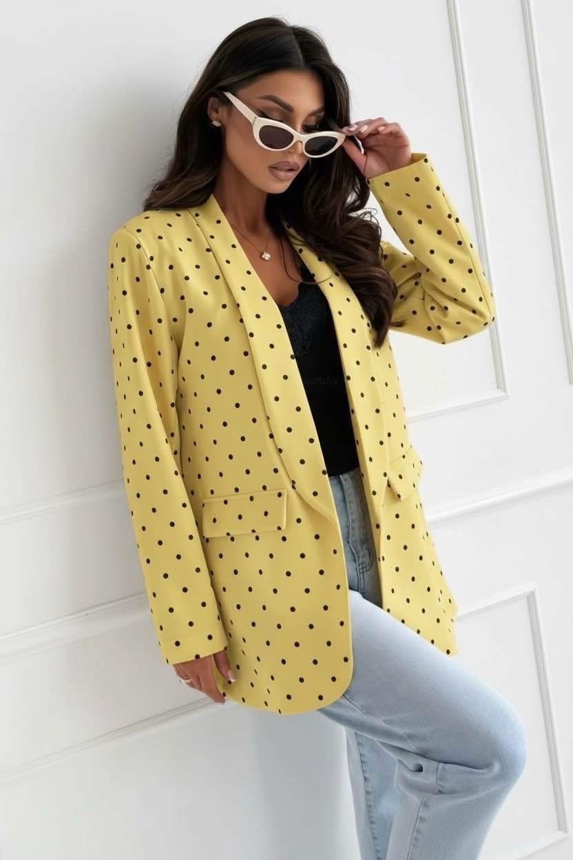 Veste blazer à pois L'autre mode