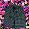 Short carreaux gaz de coton L'autre mode