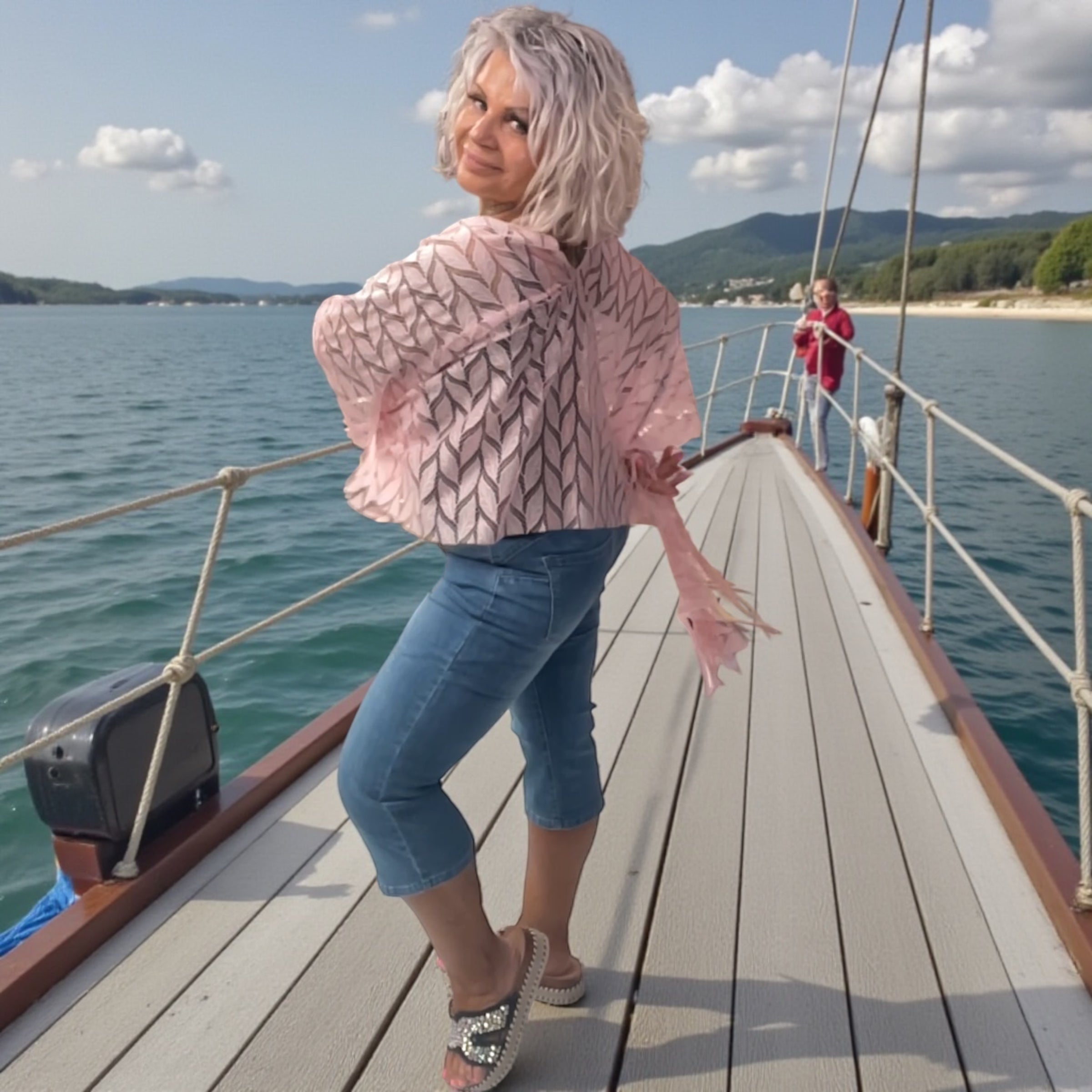 Bermuda jeans long L'autre mode