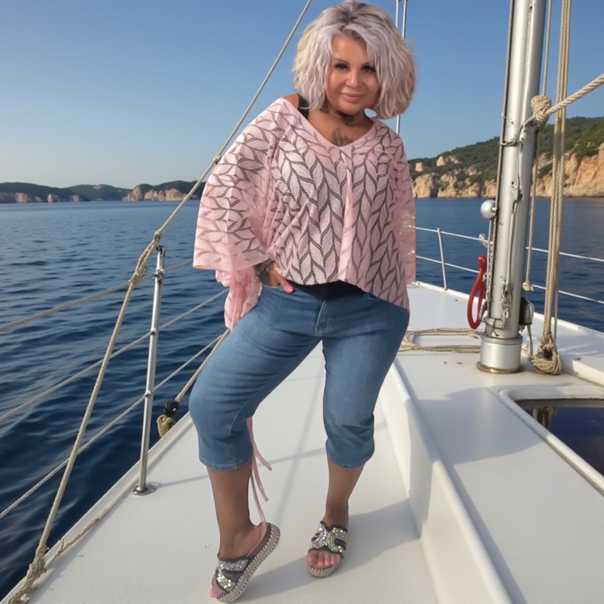 Bermuda jeans long L'autre mode