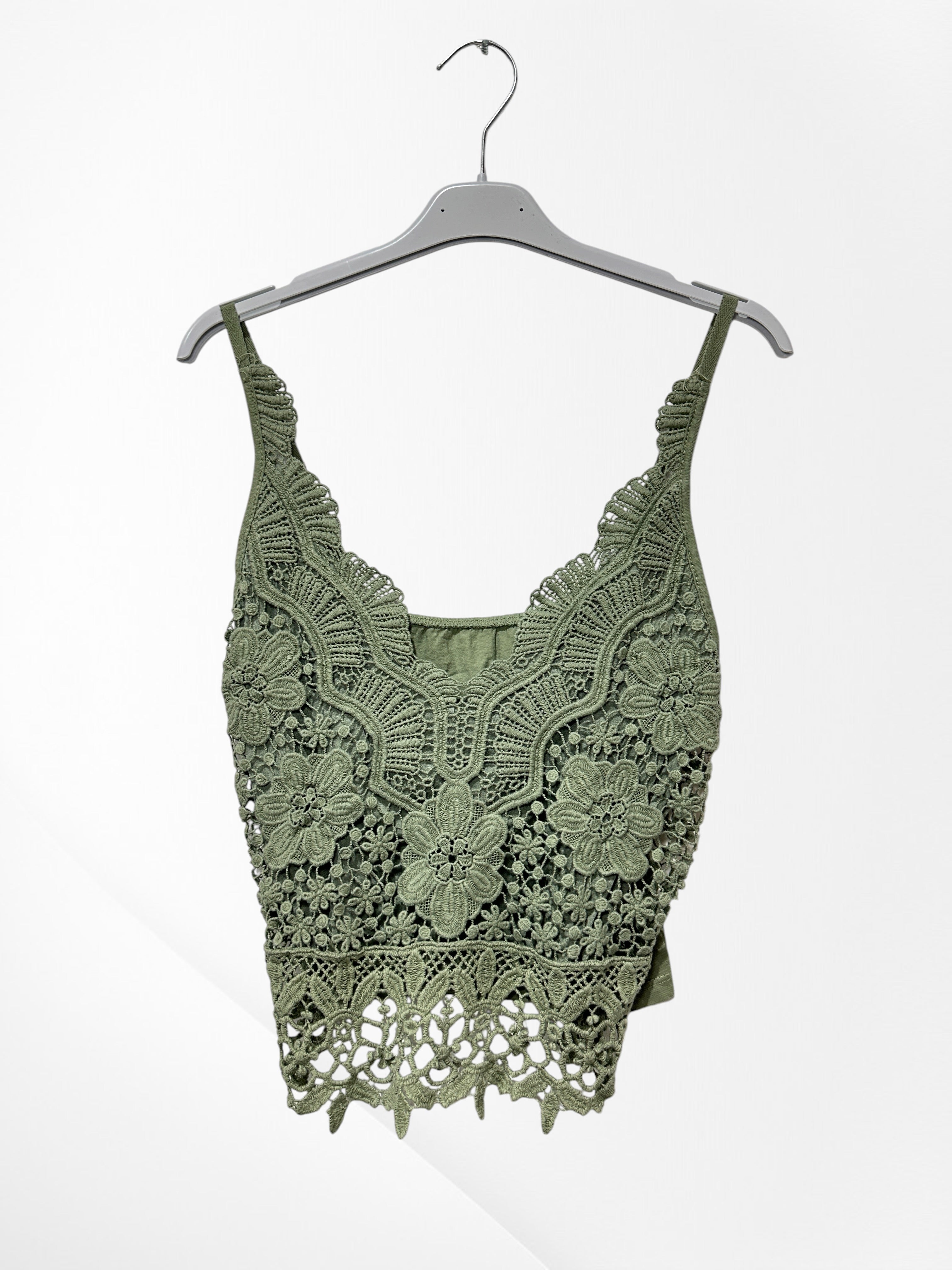 Top dentelle baroque