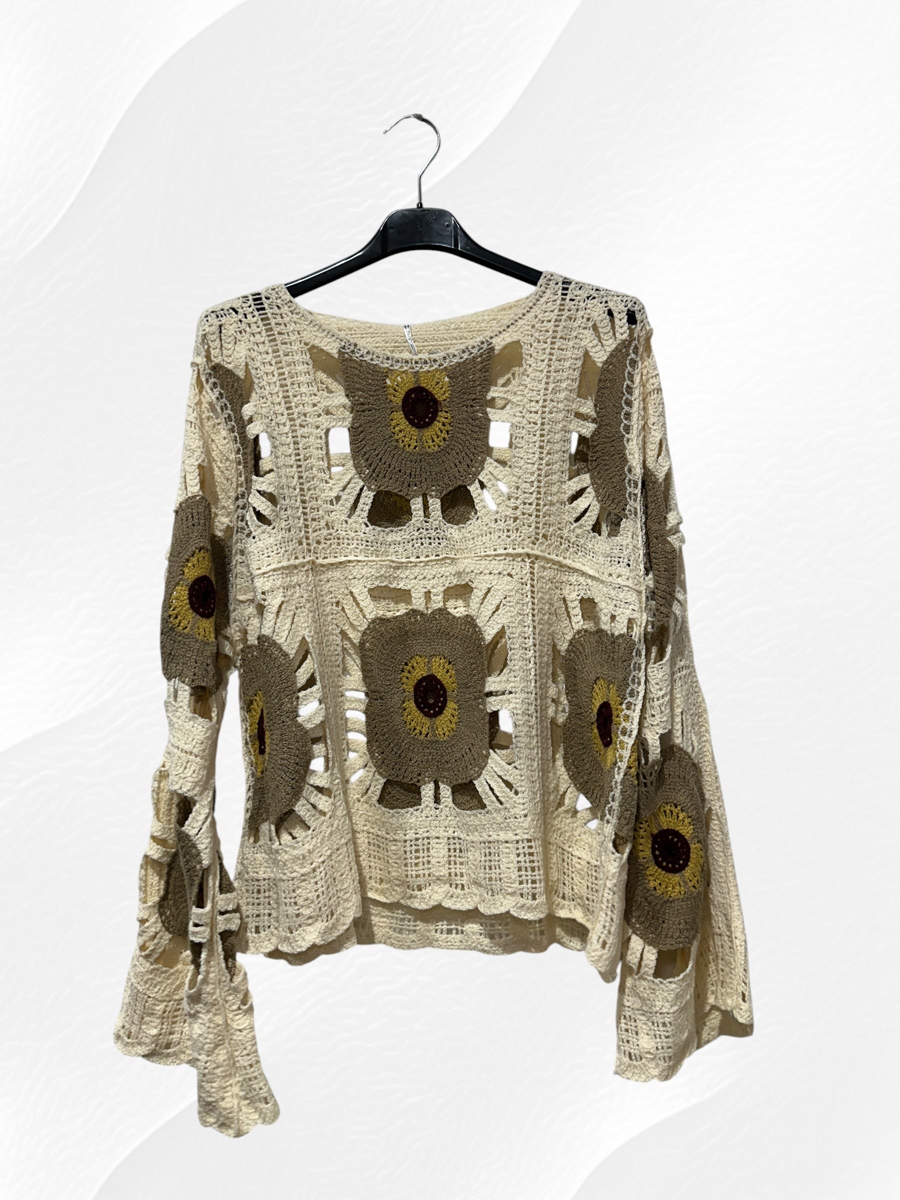 Pull carré de coton
