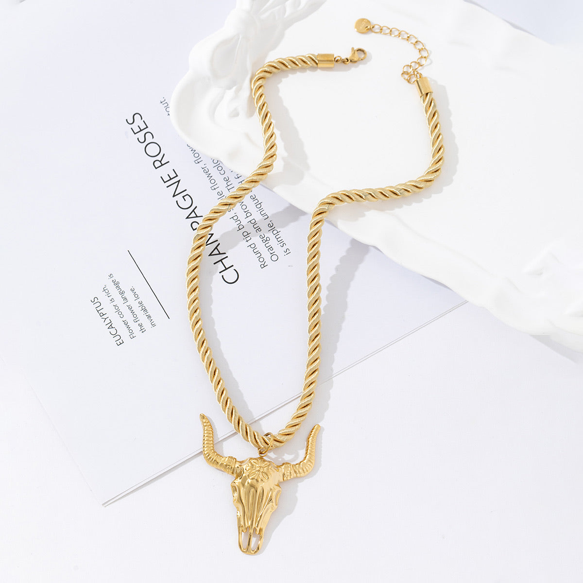 Collier buffle en acier