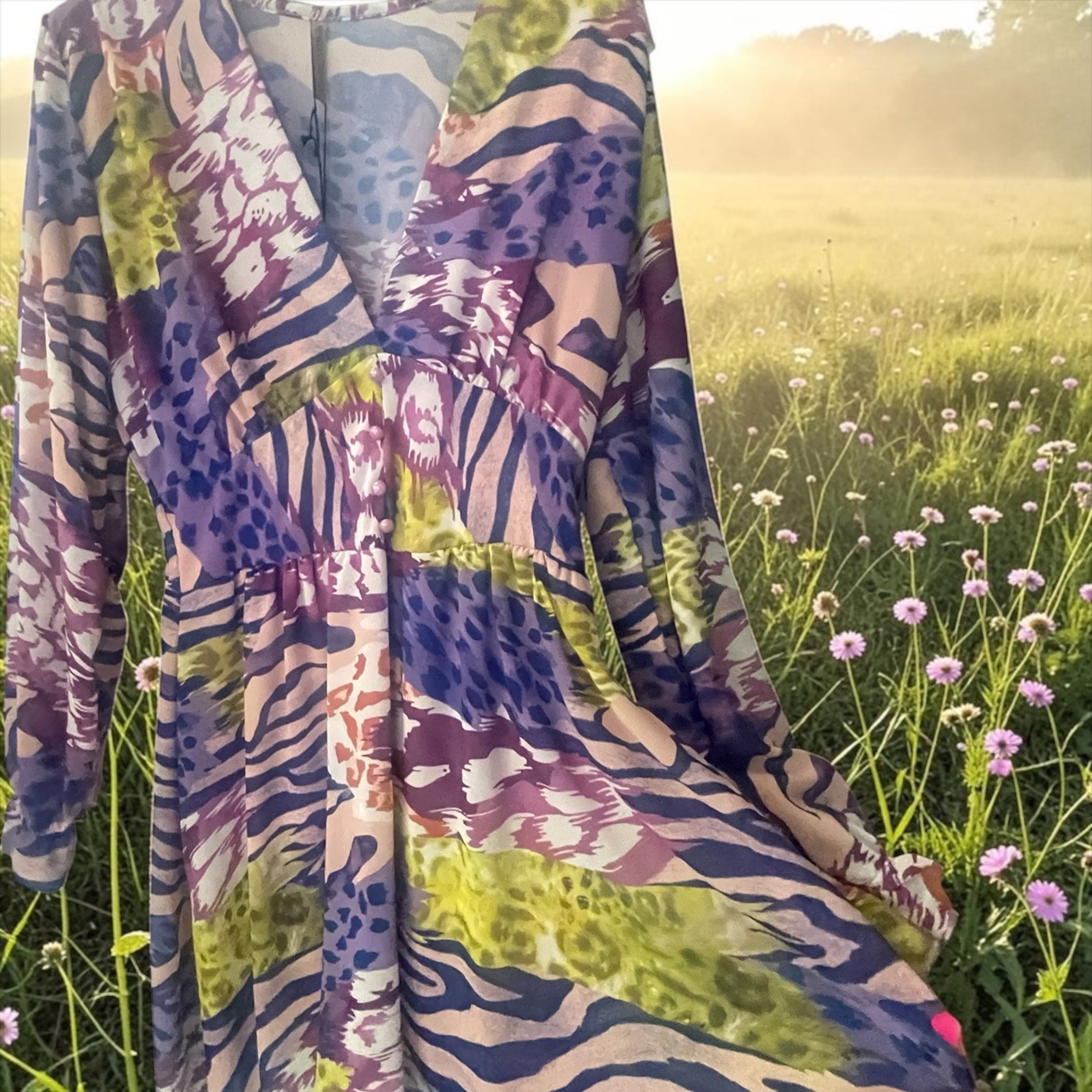 Robe voile courte