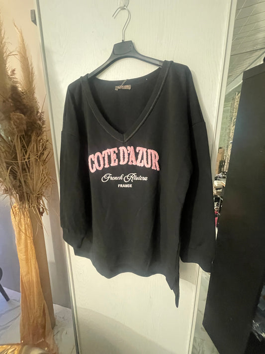 sweat côtes d'azur