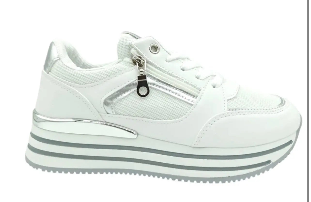 Basket montantes lacets - L'autre mode