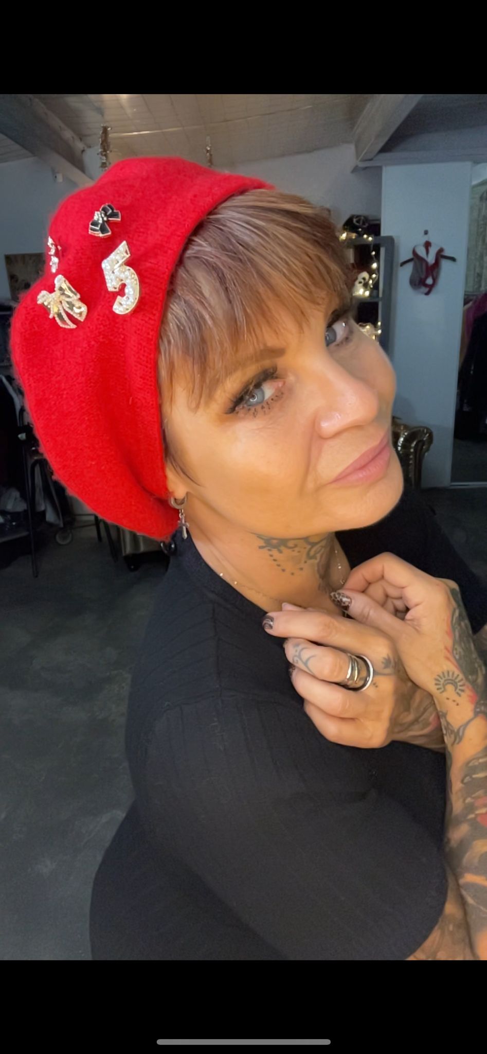 beret bijou - L'autre mode