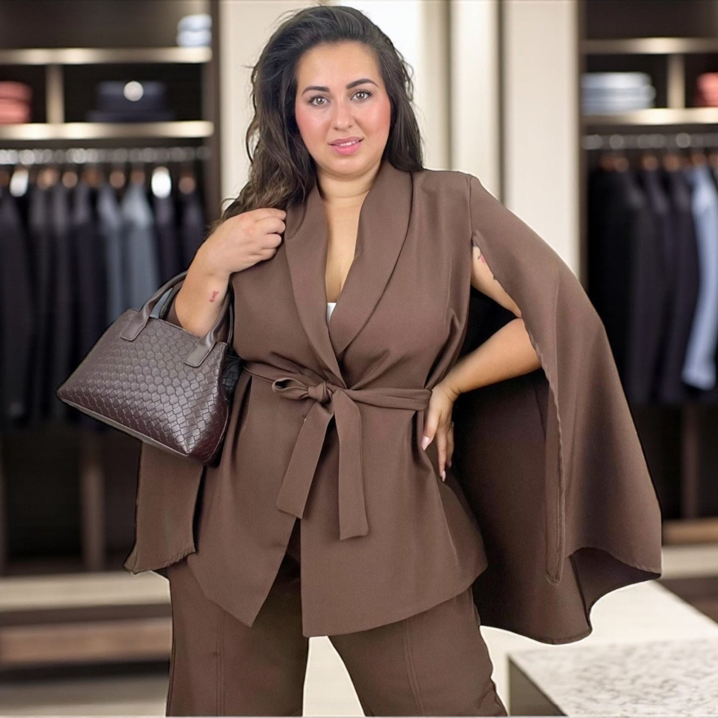 blazer cape - L'autre mode